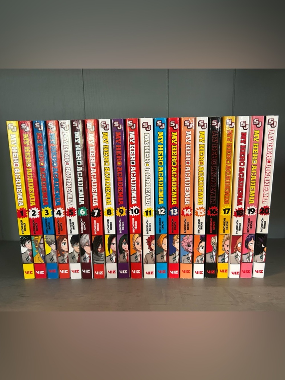 My Hero Academia MHA Manga Box Set with Poster and Booklet